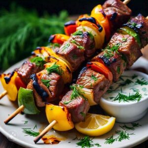 Brochetas de Res