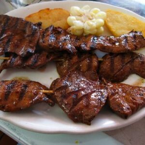 Anticuchos de Corazón